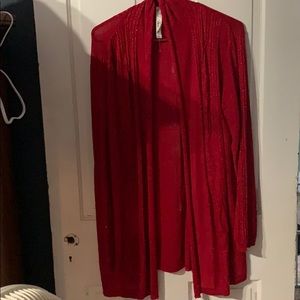 2x red long sleeve cover